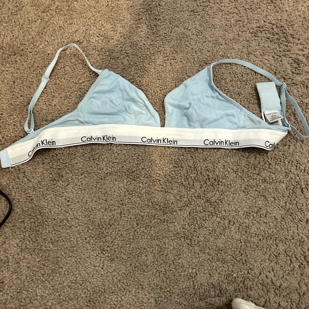 Calvin Klein Collection Light Blue Bralette